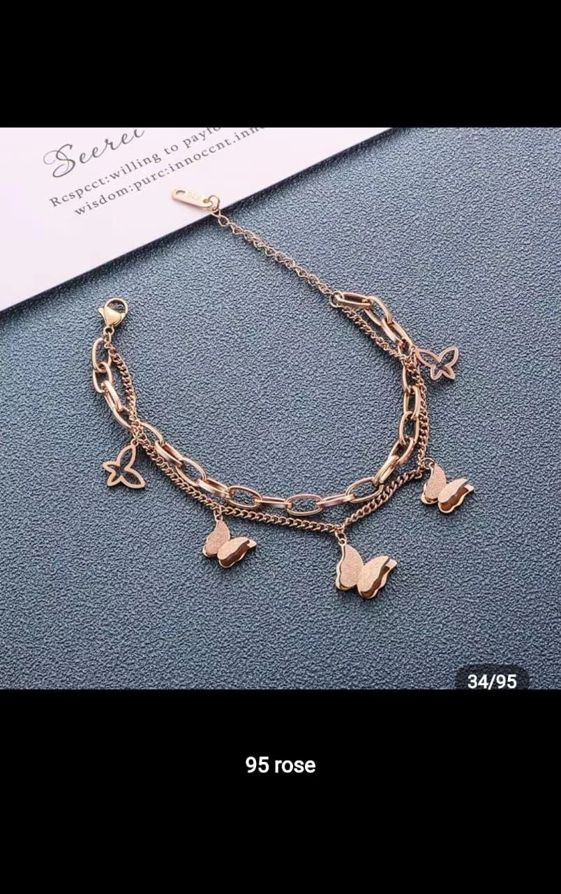 BRACELETS HYPOALLERGENIC STAINLESS STEEL FINISH BOXES NOT INCLUDED