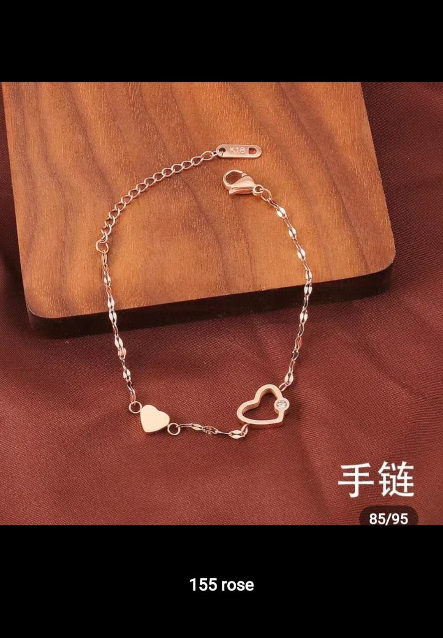 BRACELETS HYPOALLERGENIC STAINLESS STEEL FINISH BOXES NOT INCLUDED