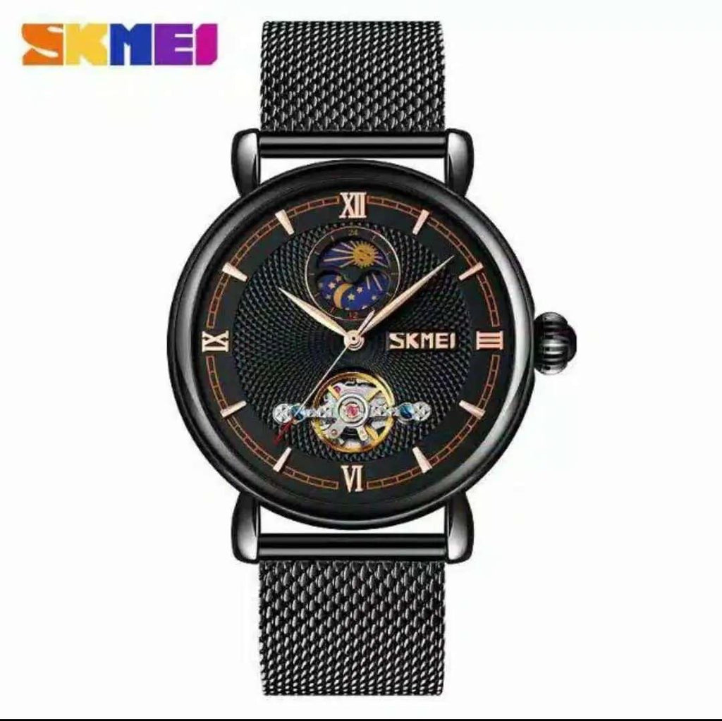 SKMEI AUTOMATIC WATCH 9220 TOURBILLON MACHINE AUTOMATIC MOVEMENT WATER RESISTANT
