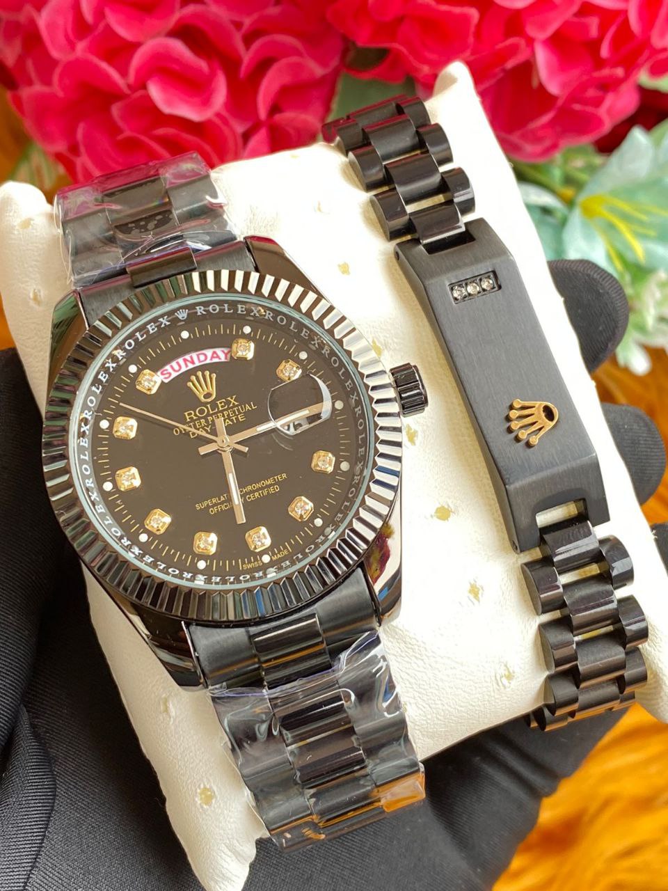 ROLEX X BRACELET NONFADE ROLEX BRANDED BRACELETS ROLEX BRANDED BOX