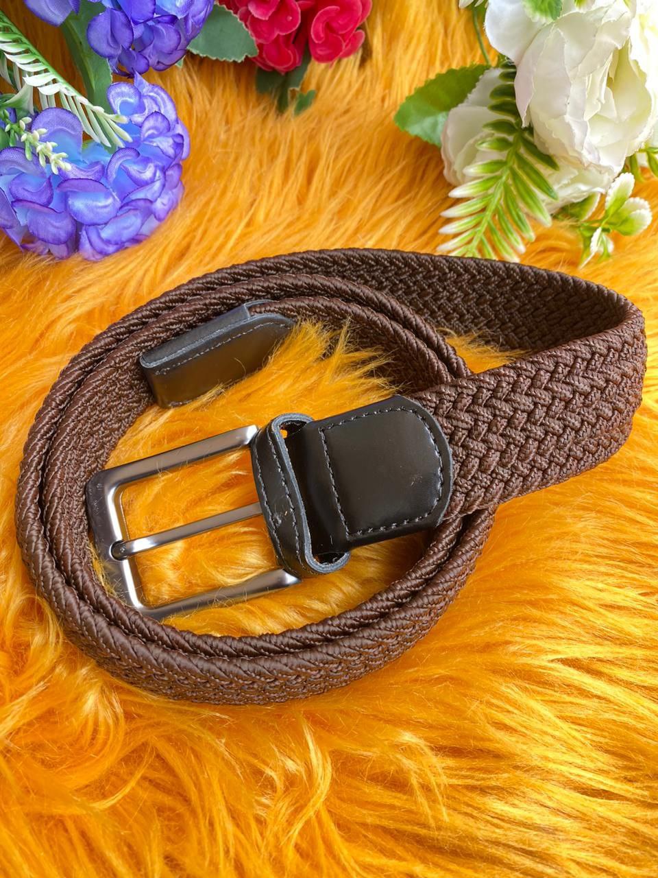 WOOVEN BELTS STRETCHING DURABLE UNISEX