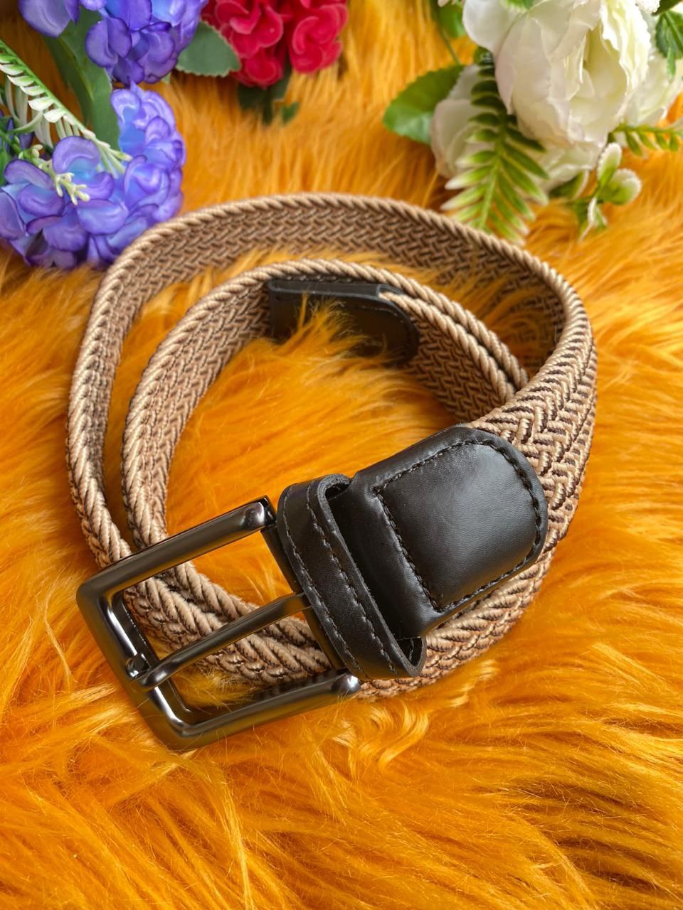 WOOVEN BELTS STRETCHING DURABLE UNISEX