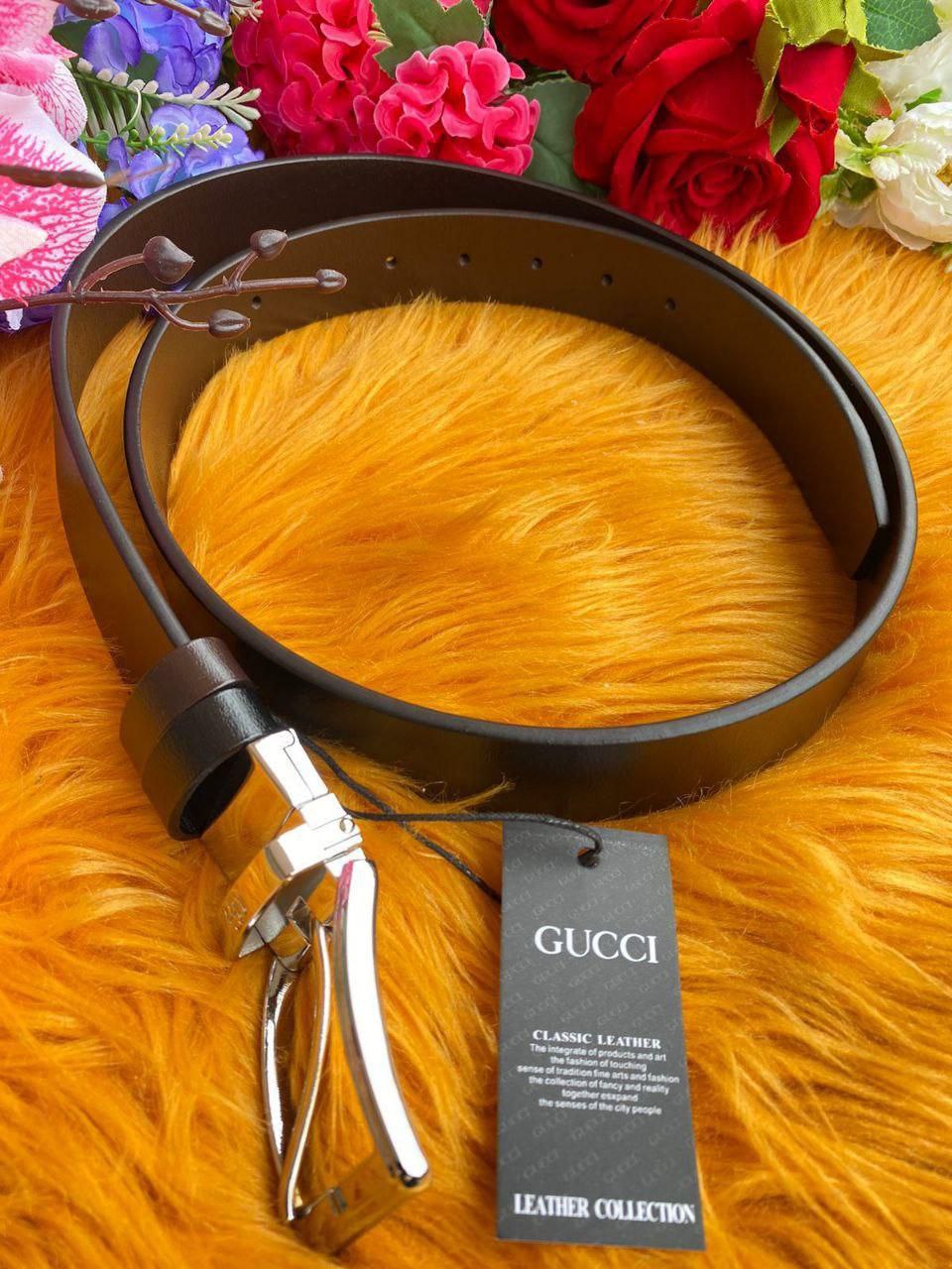 DOUBLE SIDED LEATHER BELT