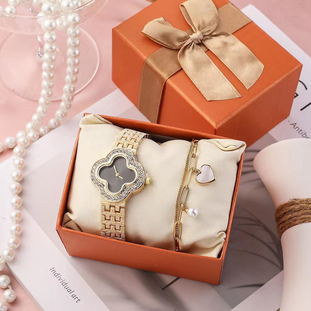 ⌚LADIES COMBO SET (INCLUSIVE OF BOX) WATCH BRACELET BOX