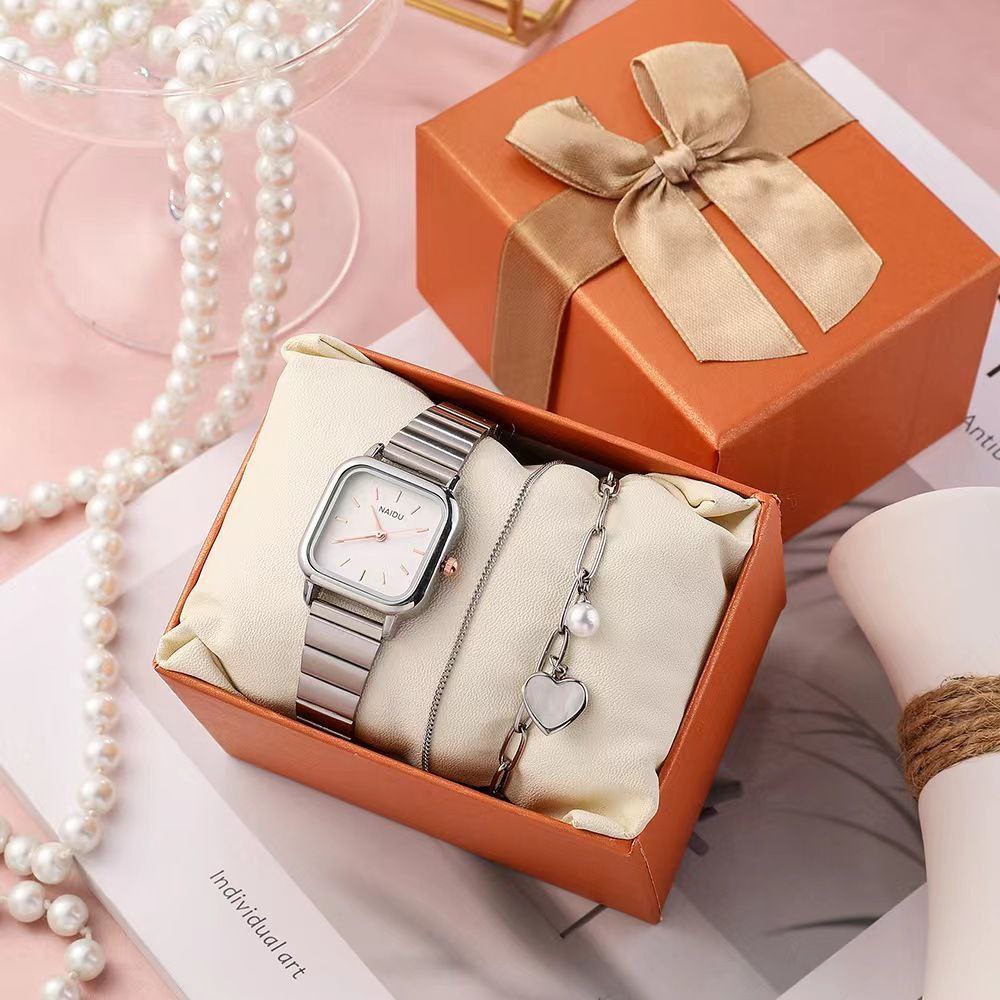 ⌚LADIES COMBO SET (INCLUSIVE OF BOX) WATCH BRACELET BOX