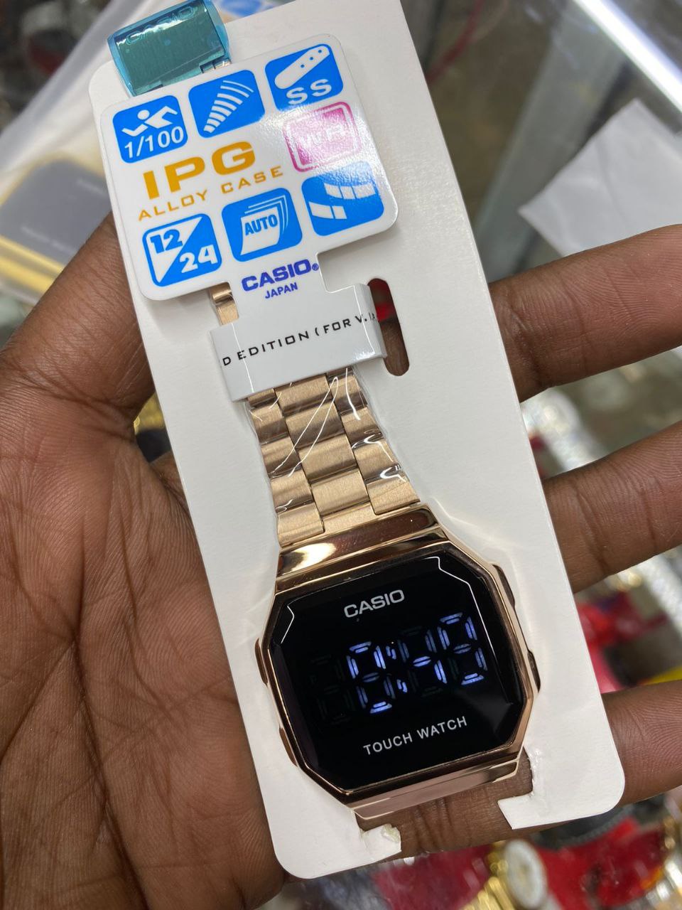 CASIO TOUCH LED
