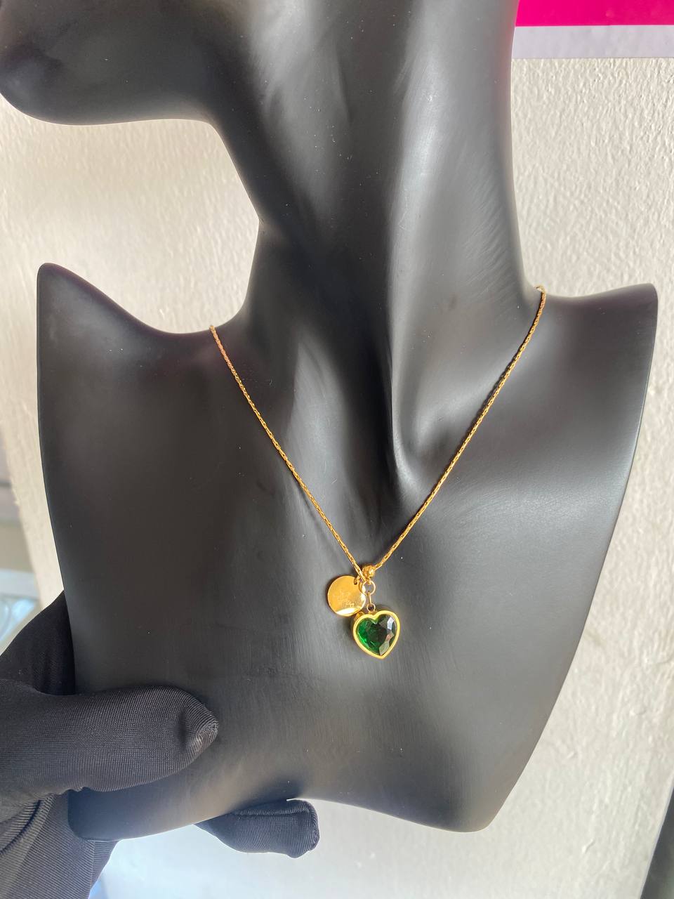 INITIAL LETTERS HYPOALLERGENIC NECKLACES NON FADE STAINLESS STEEL HYPOALLERGENIC NECKLACE GIFT BOXES