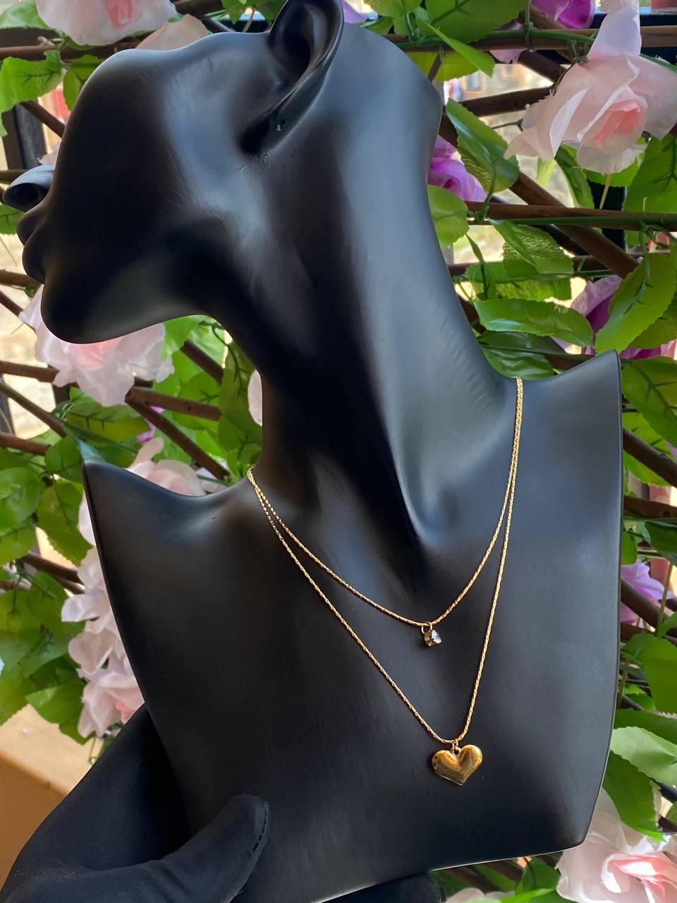 INITIAL LETTERS HYPOALLERGENIC NECKLACES NON FADE STAINLESS STEEL HYPOALLERGENIC NECKLACE GIFT BOXES