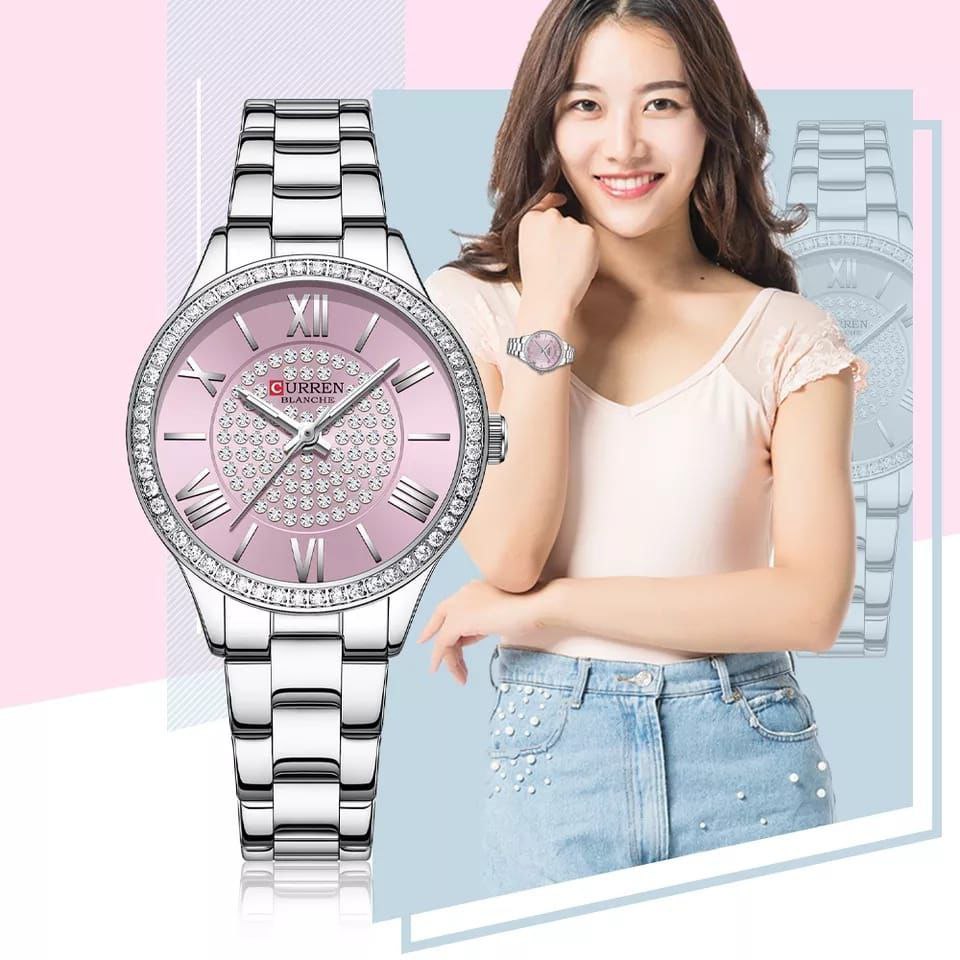 CURREN LADIES 9084 ROSE GOLD SILVER