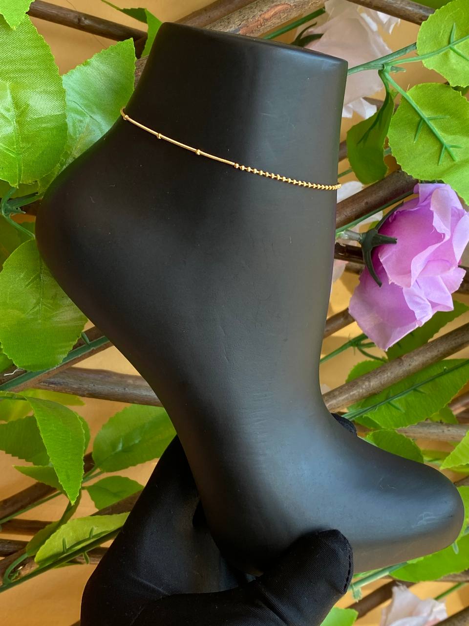 HYPOALLERGENIC ANKLETS STAINLESS STEEL TARNISH/FADE FREE HYPOALLERGENIC