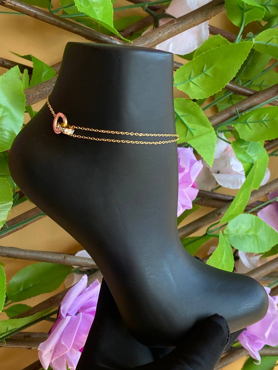 HYPOALLERGENIC ANKLETS STAINLESS STEEL TARNISH/FADE FREE HYPOALLERGENIC