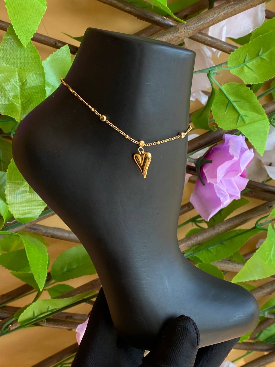 HYPOALLERGENIC ANKLETS STAINLESS STEEL TARNISH/FADE FREE HYPOALLERGENIC