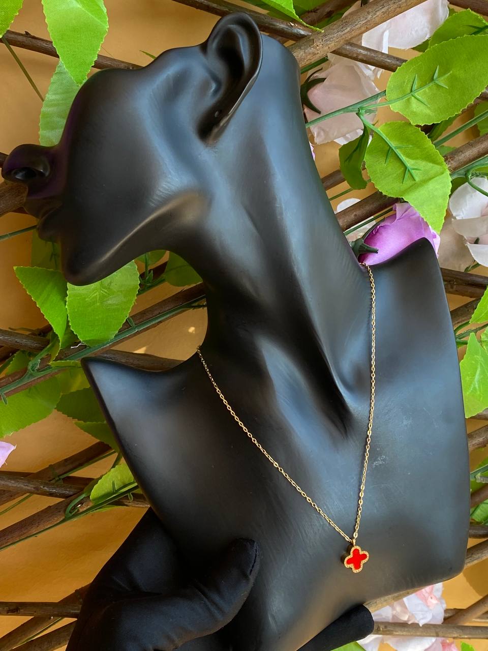 VAN CLEEF HYPOALLERGENIC BRACELETS TARNISH/FADE FREE STAINLESS STEEL HYPOALLERGENIC JEWELLERY BOX &100