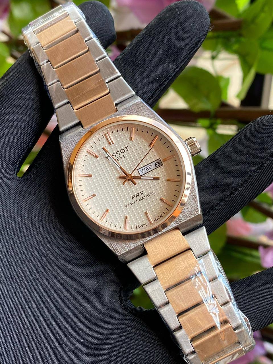 TISSOT DAY & DATE BATTERY POWERED WATER RESISTANT DAY & DATE DISPLAY STAINLESS STEEL FINISH ENQUIRIES