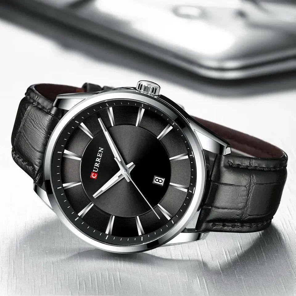 CURREN GENTS WATCH #8365 WATER RESISTANT DATE DISPLAY BATTERY POWERED CURREN BRANDED BOX ENQUIRIES