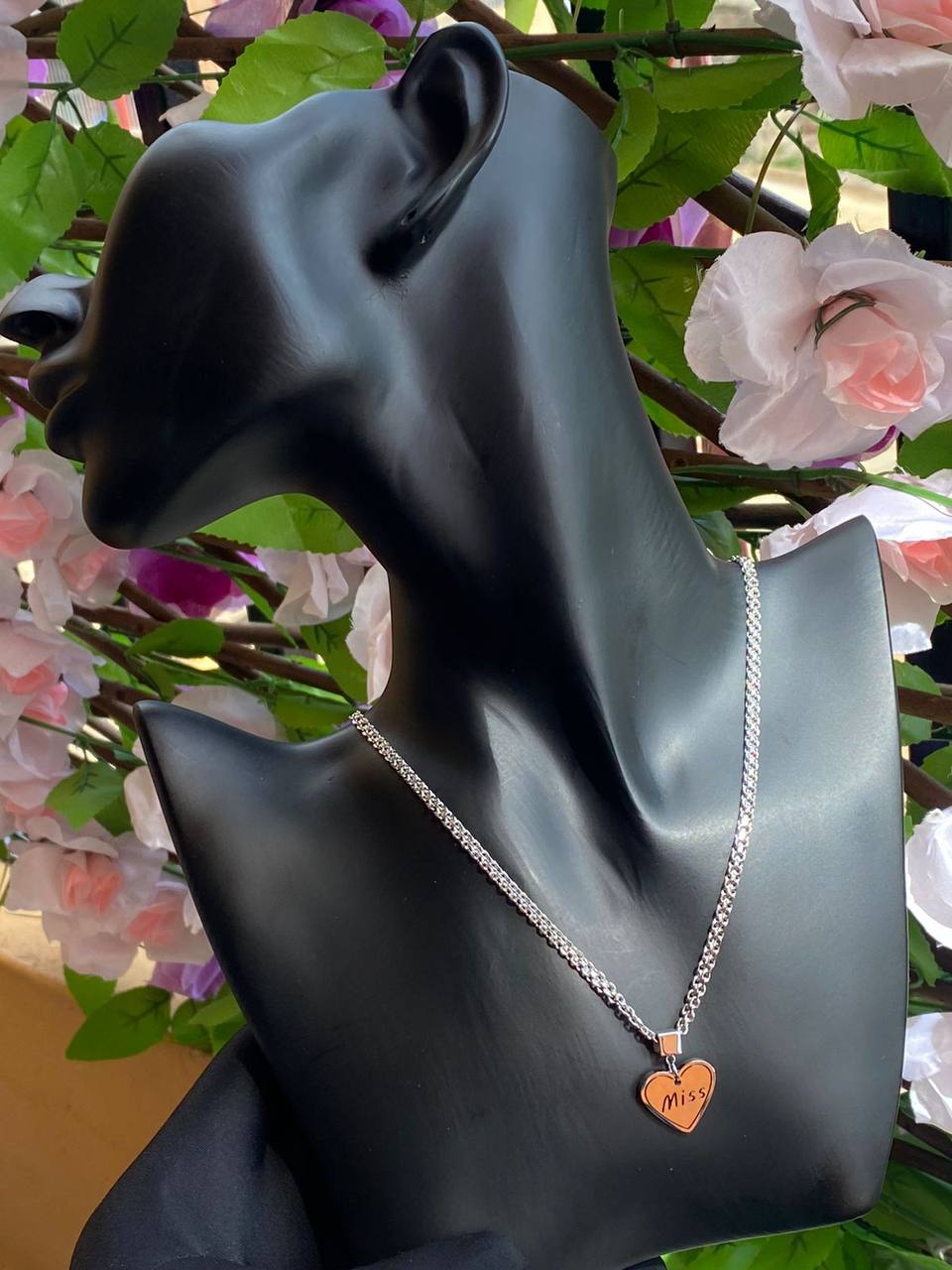 HYPOALLERGENIC NECKLACES NON FADE STAINLESS STEEL HYPOALLERGENIC NECKLACE GIFT BOX &80 ENQUIRIES