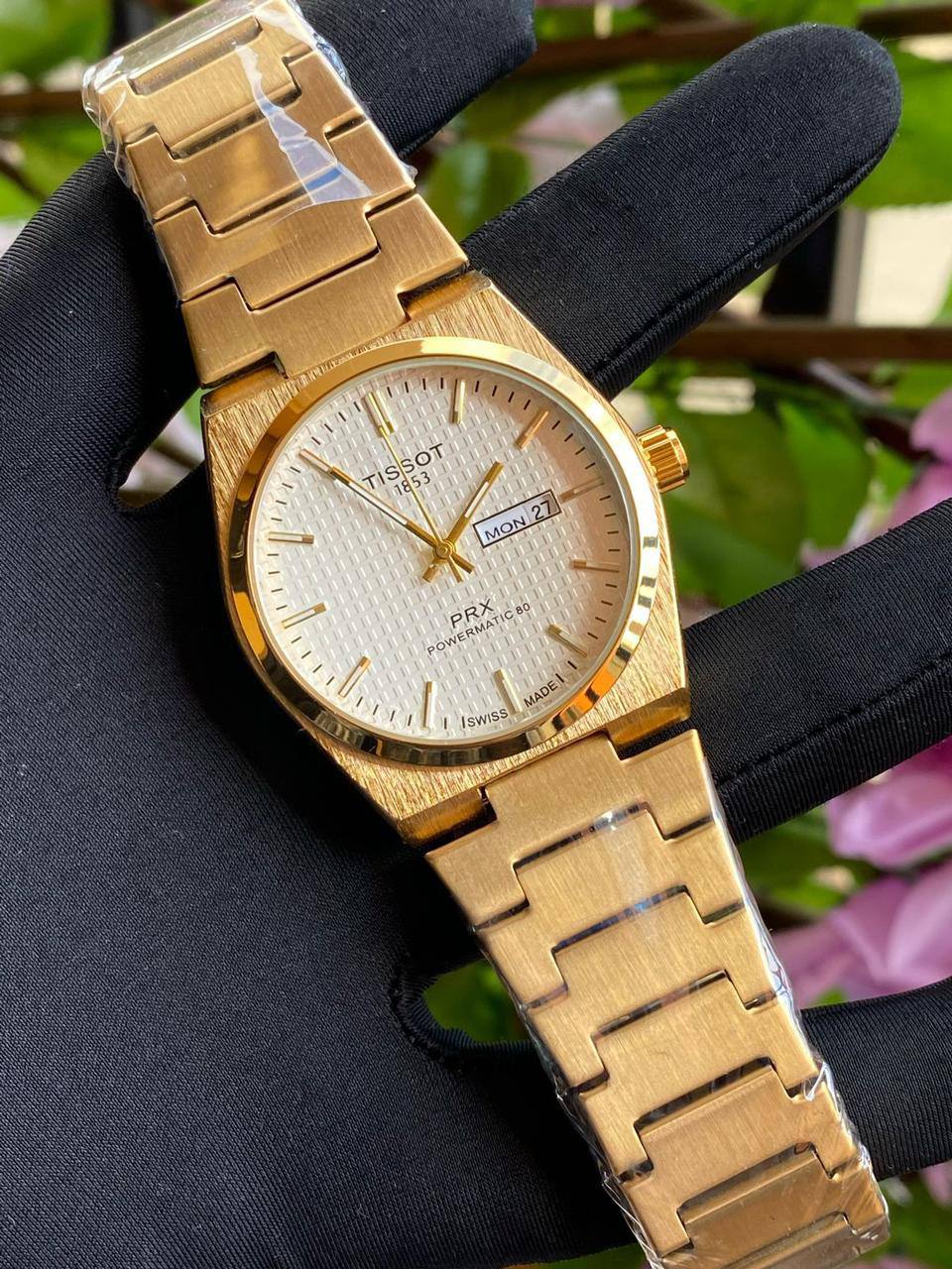 TISSOT DAY & DATE BATTERY POWERED WATER RESISTANT DAY & DATE DISPLAY STAINLESS STEEL FINISH ENQUIRIES