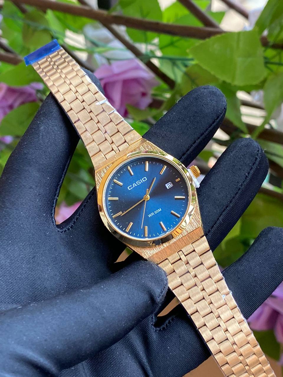 UNISEX CASIO DATE DISPLAY STAINLESS STEEL BATTERY POWERED WATER RESISTANT ENQUIRIES